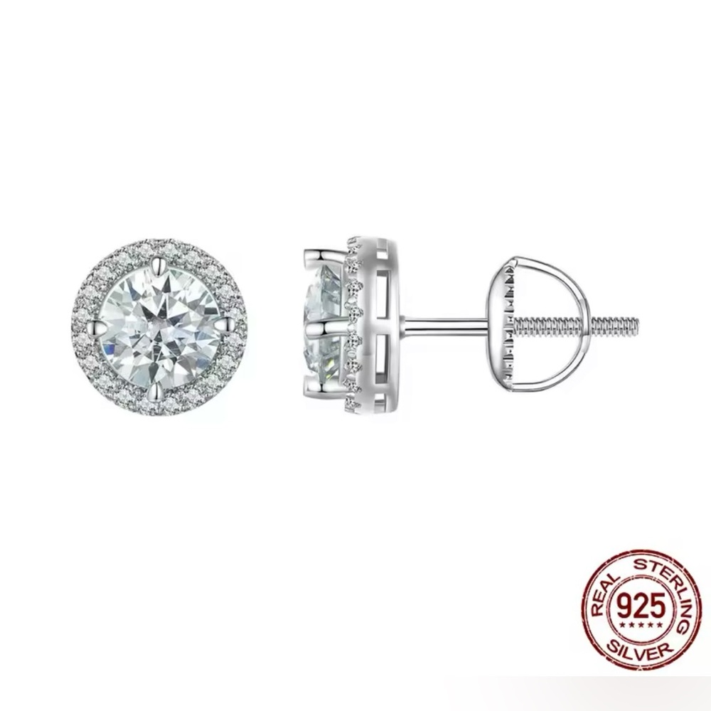 925 Sterling Silver Stud Earrings